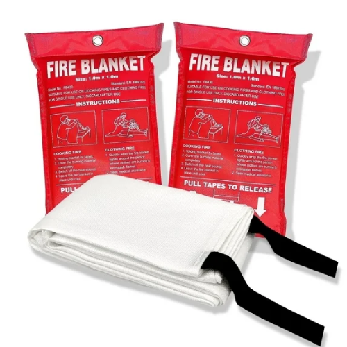 SITERWELL Fire Blanket , Fiberglass Fire Suppression for Emergency Surival