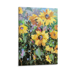 Sunflowers Canvas Wall Art Prints Poster Gifts Photo Picture Painting
