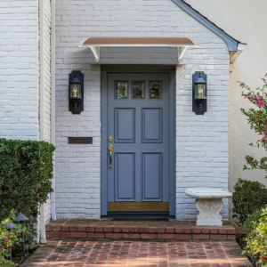 Ktaxon 39"x29" Patio Household Application Doorb Cover Eaves Board & White Holder