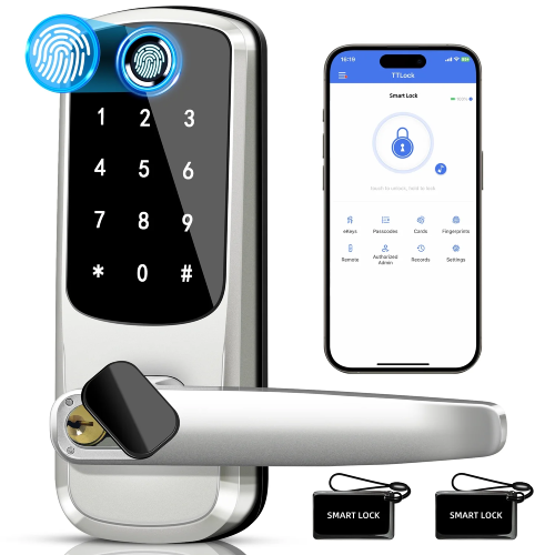 Keyless Entry Door Lock with Keypad - Fingerprint Door Lock