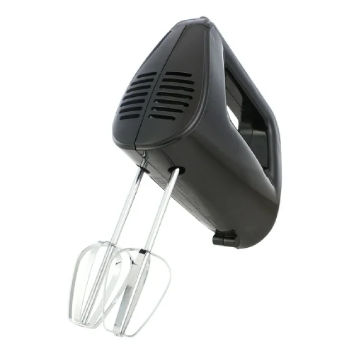 Mainstays 5-Speed Corded Hand Mixer Black with 2 Beaters, New