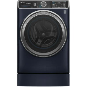 Ge Profile Pfw870s 28" Wide 5.3 Cu. Ft. Front Loading Washing Machine - Blue