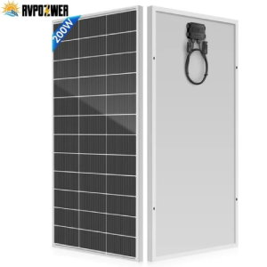 200W Watt Mono Solar Panel 12V charge Off-Grid Battery Power for RV Home Boat